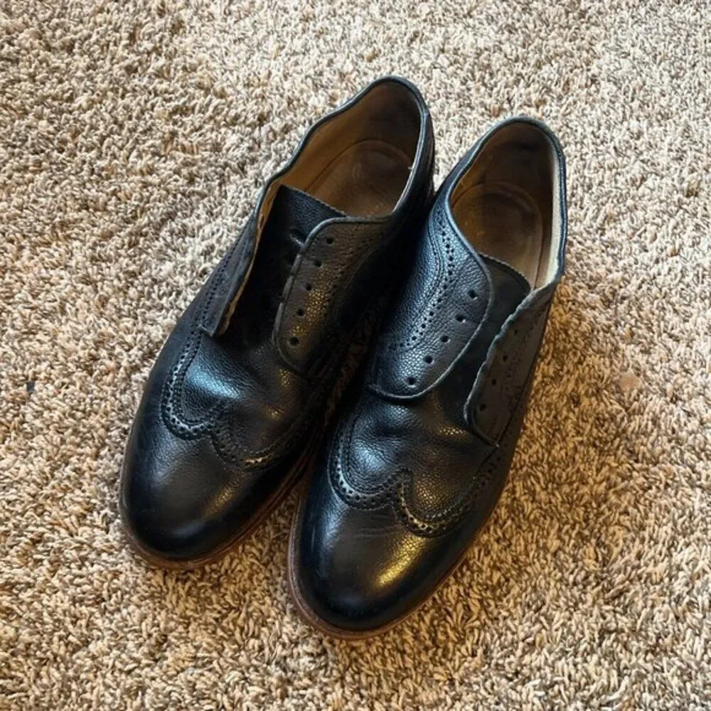 Frye men's black oxford sneaker shoes